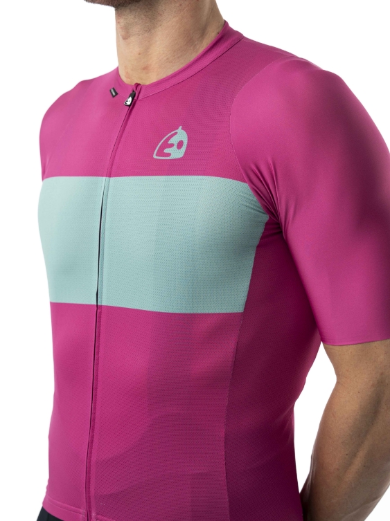 FIETSSHIRT BIKO - FUCSIA